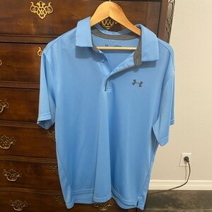 Men’s under armor polo, like new